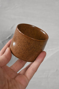 Espresso Tumblers Leather Brown w/ Dimple