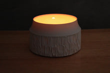 Load image into Gallery viewer, Porcelain Tree Bark Tealight Holder